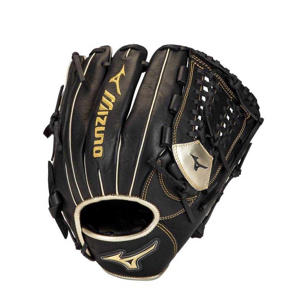 Mizuno MVP Prime SE Infield 11.75" - Bayan Eldiven - Siyah/Altın Türkiye (XLJGBC-243)